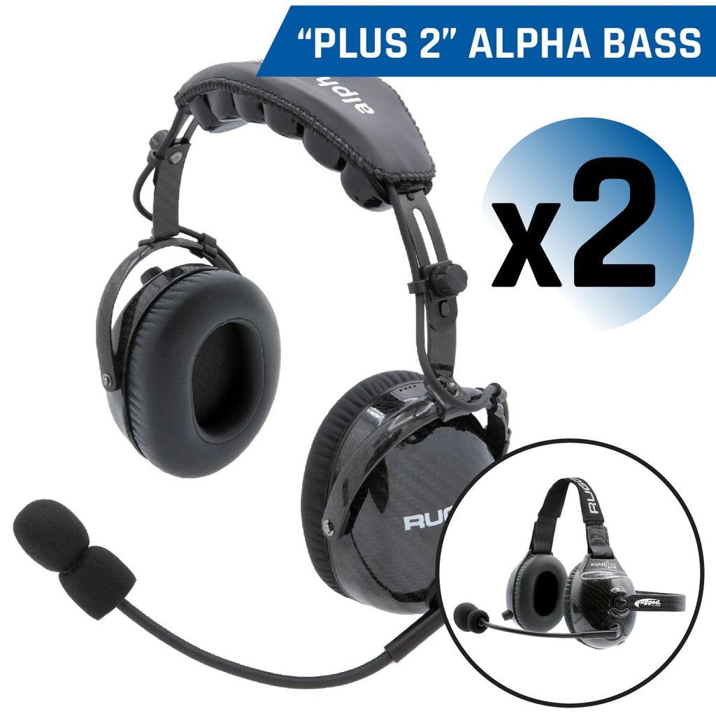 Expand to 4 Place with AlphaBass Carbon Fiber Headsets