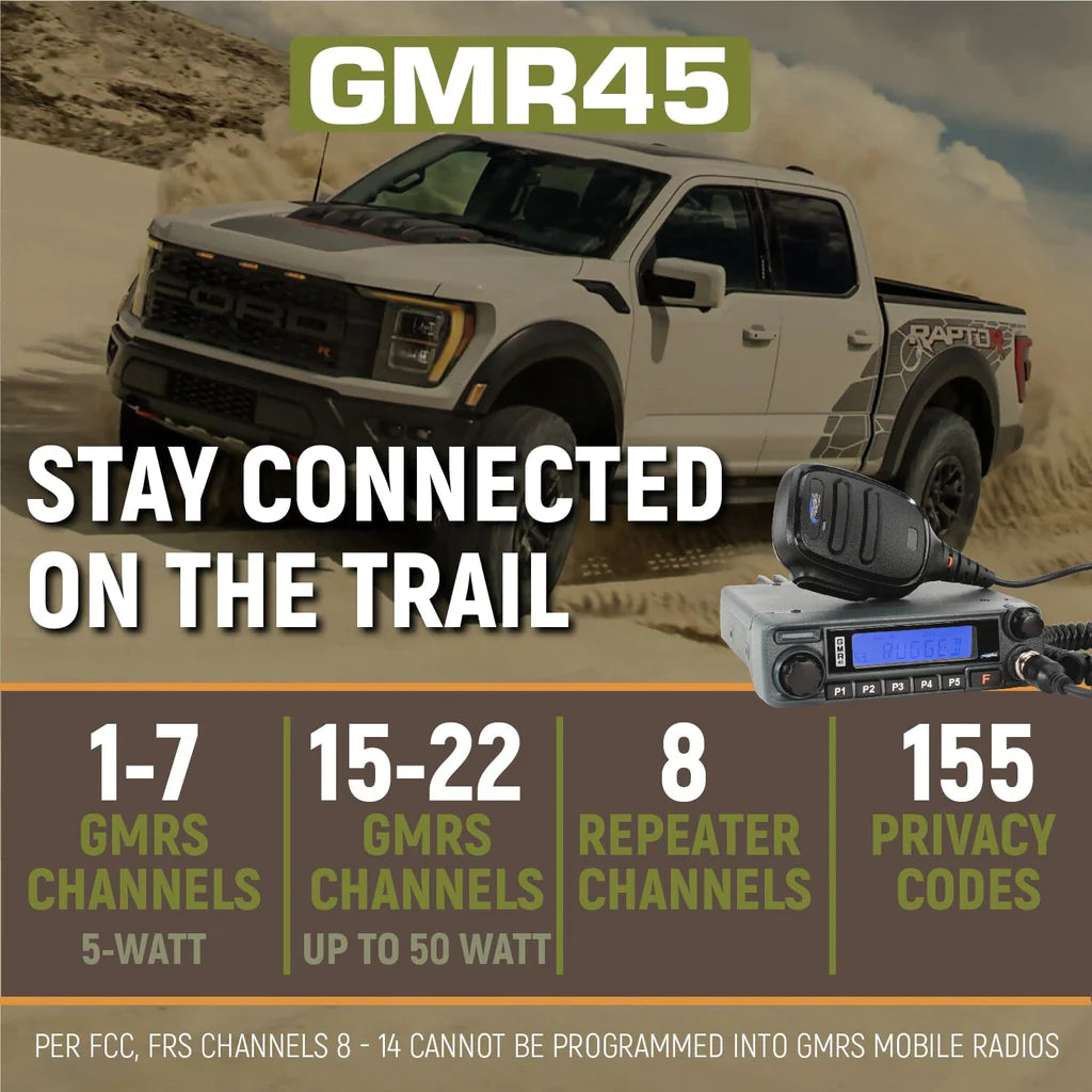 Ford Raptor Two-Way Mobile Radio Kit