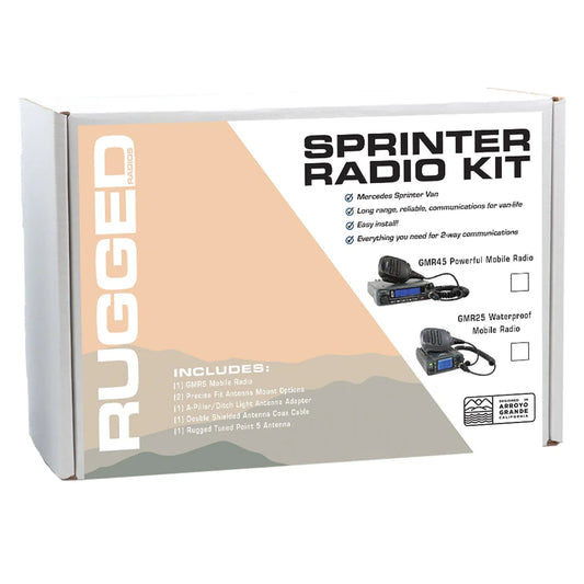 Mercedes Sprinter Van Two-Way GMRS Mobile Radio Kit
