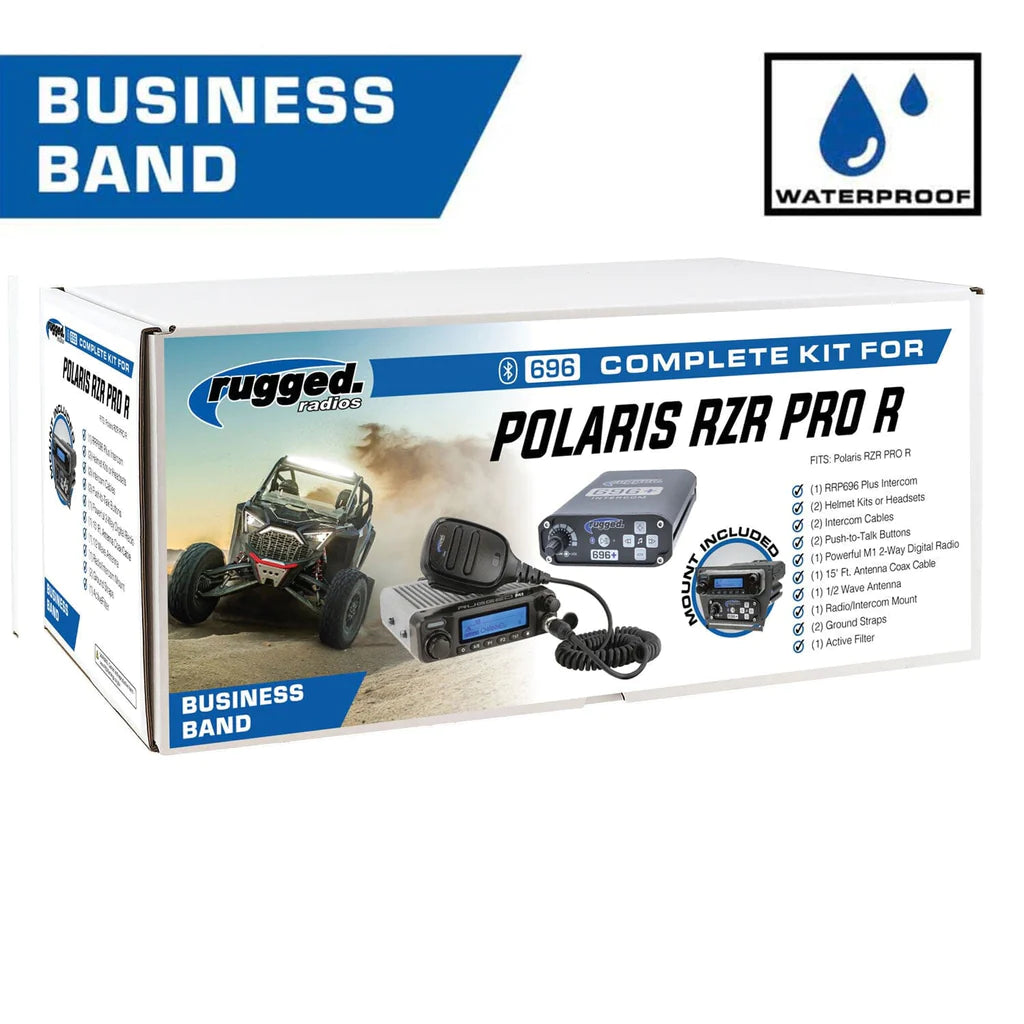 Polaris PRO/R- Turbo R - Pro XP - Dash Mount - 696 PLUS with Business Band Radio