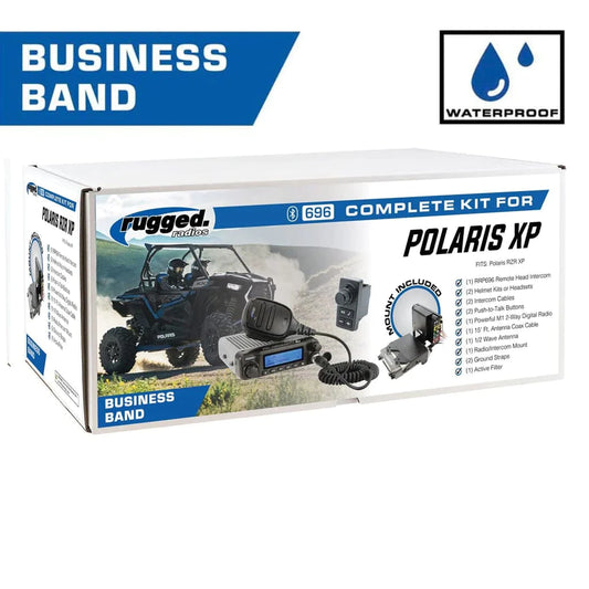 Polaris RZR XP - 696 PLUS REMOTE HEAD Intercom with Business Band Radio