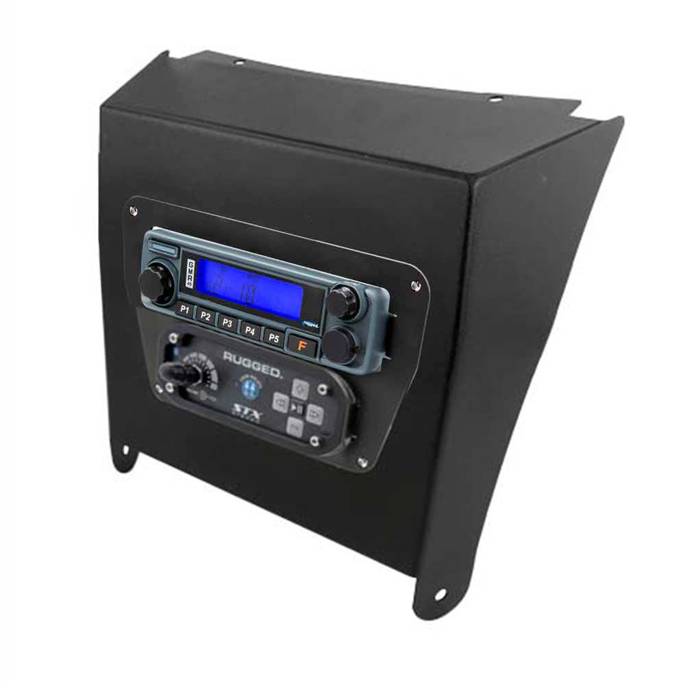 POWERHOUSE 45-Watt GMRS Radio - Kawasaki Teryx KRX 1000 STX STEREO Complete UTV Communication Kit