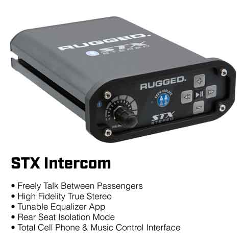Polaris PRO/R- Turbo R - Pro XP - Dash Mount - STX STEREO with 45 Watt GMRS Radio