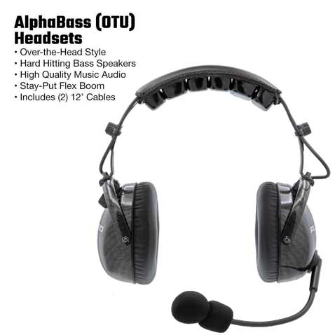 Polaris PRO/R- Turbo R - Pro XP - Dash Mount - STX STEREO with 45 Watt GMRS Radio