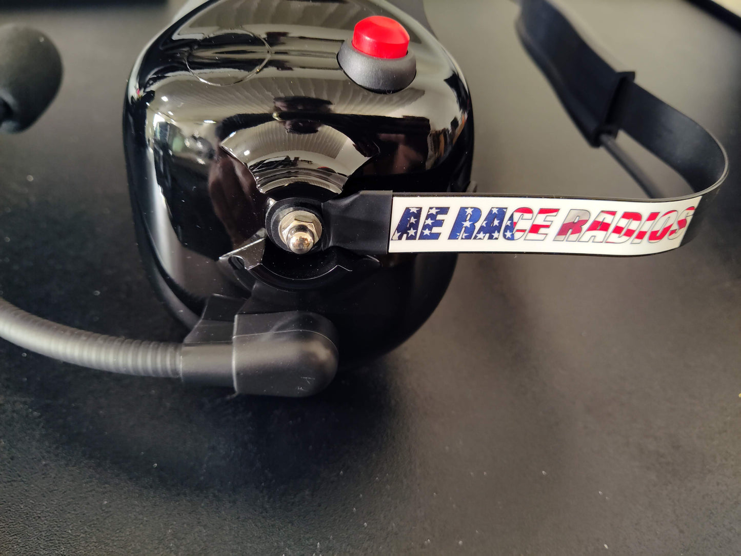 Behind The Head - Dual Push To Talk - Dual Earmuff - Noise Cancelling Headset W/ Flexible Boom