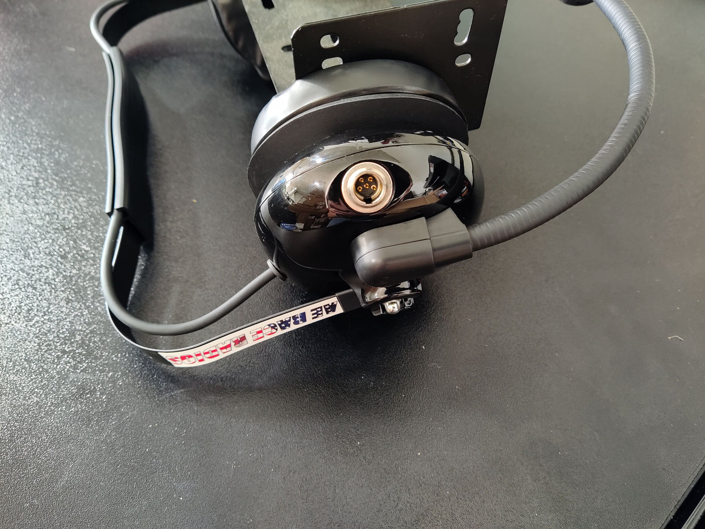 Behind The Head - Dual Push To Talk - Dual Earmuff - Noise Cancelling Headset W/ Flexible Boom