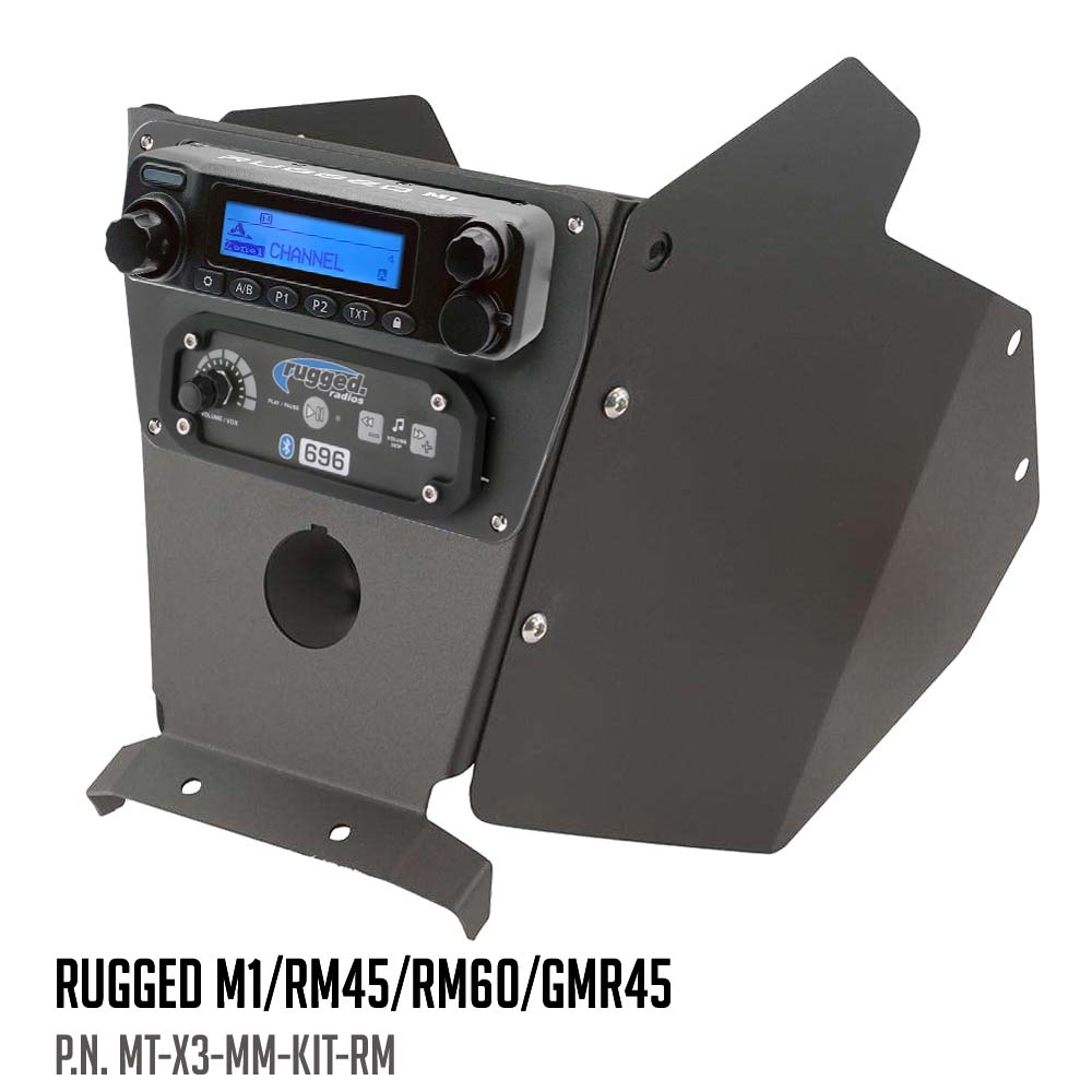 Can-Am X3 Multi-Mount COMPLETE Kit with Multi Mount and Side Panels