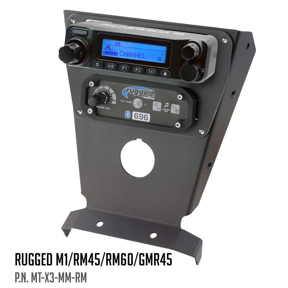 Can-Am X3 Multi Mount Kit for Rugged UTV Intercoms and Radios