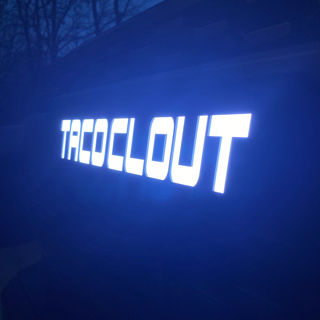 Custom CNC Cut LED Backlit TRD Pro Style Grille for 2016-2021 Tacoma