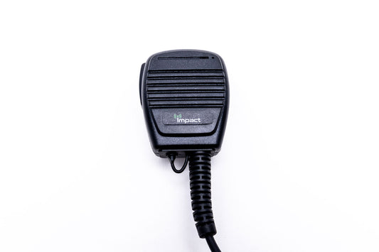 Gold Series Medium Duty Two-Way Radio Remote Speaker Mic with 3.5mm Accessory Jack