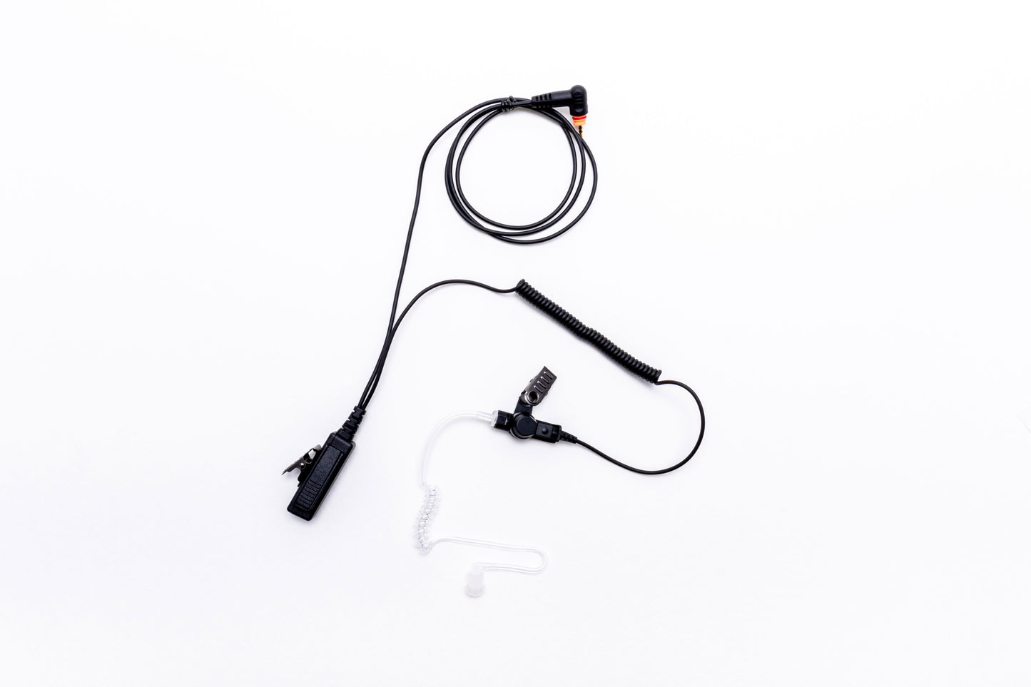 Platinum Series 1-Wire Surveillance Kit for Two-Way Radio with Quick Disconnect Acoustic Tube