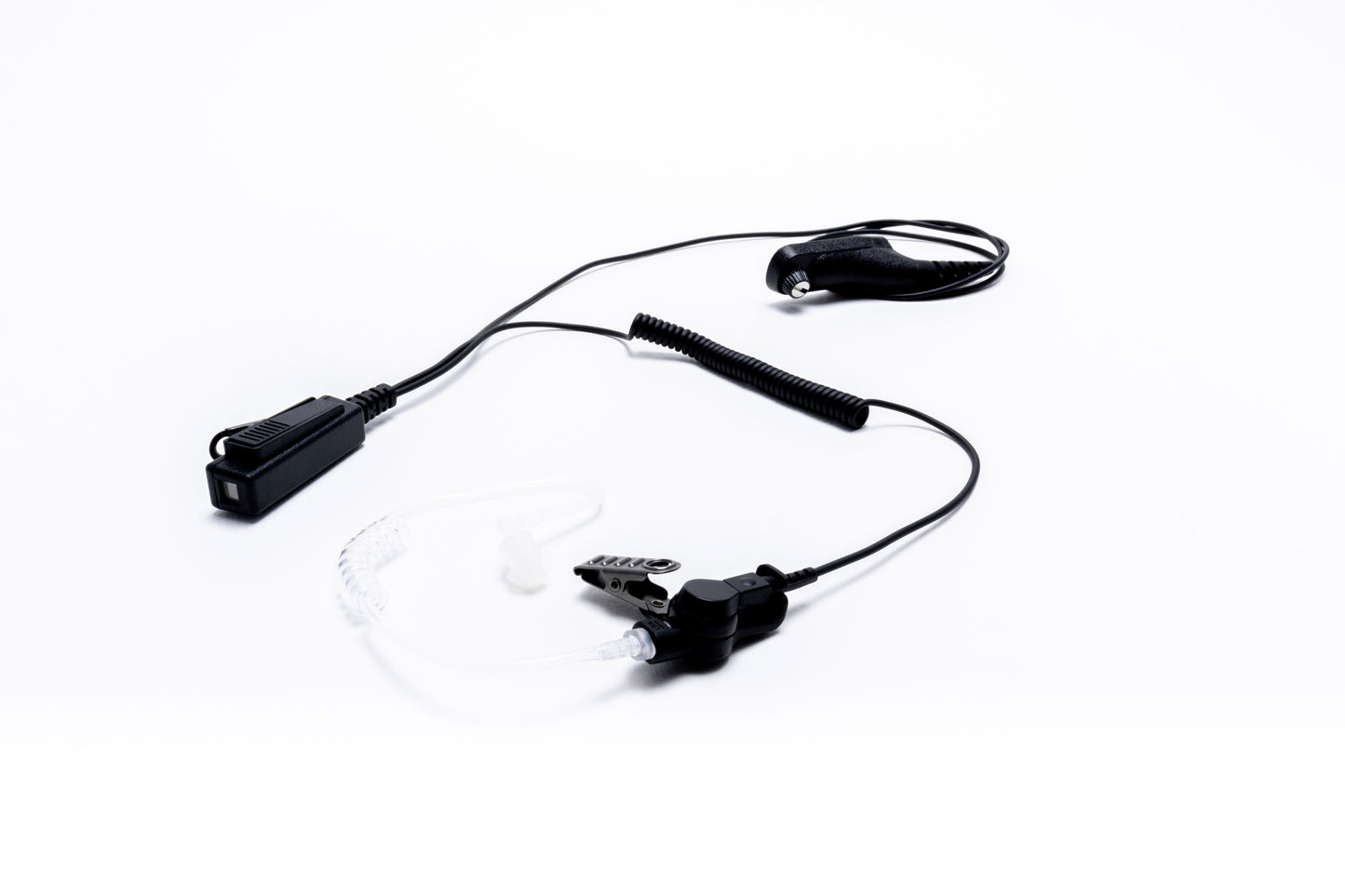 Platinum Series 1-Wire Surveillance Kit for Two-Way Radio with Quick Disconnect Acoustic Tube