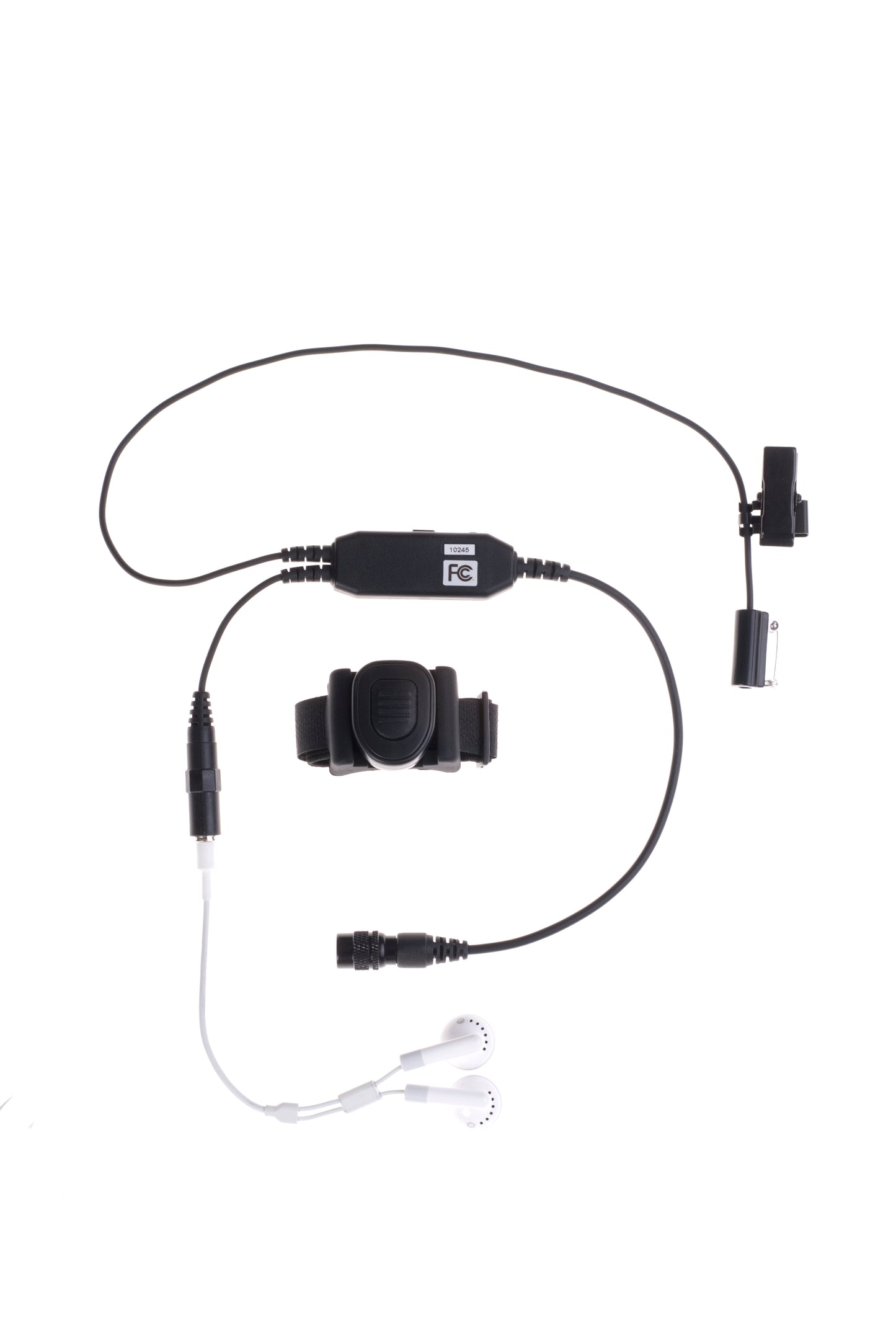 Platinum Series Ghost II™ 3-Wire Surveillance Kit with Wireless Push-to-Talk and 3.5mm Jack