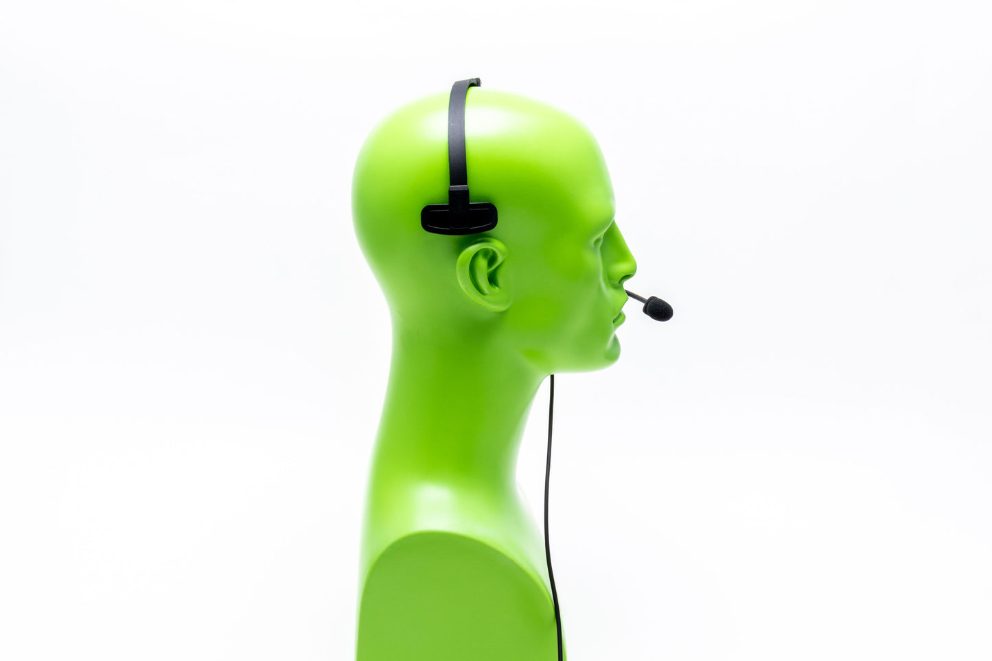 Platinum Series Over-the-Head, Single Speaker Two-Way Radio Headset with OEM-Style Metal Headband (Noise Cancelling)
