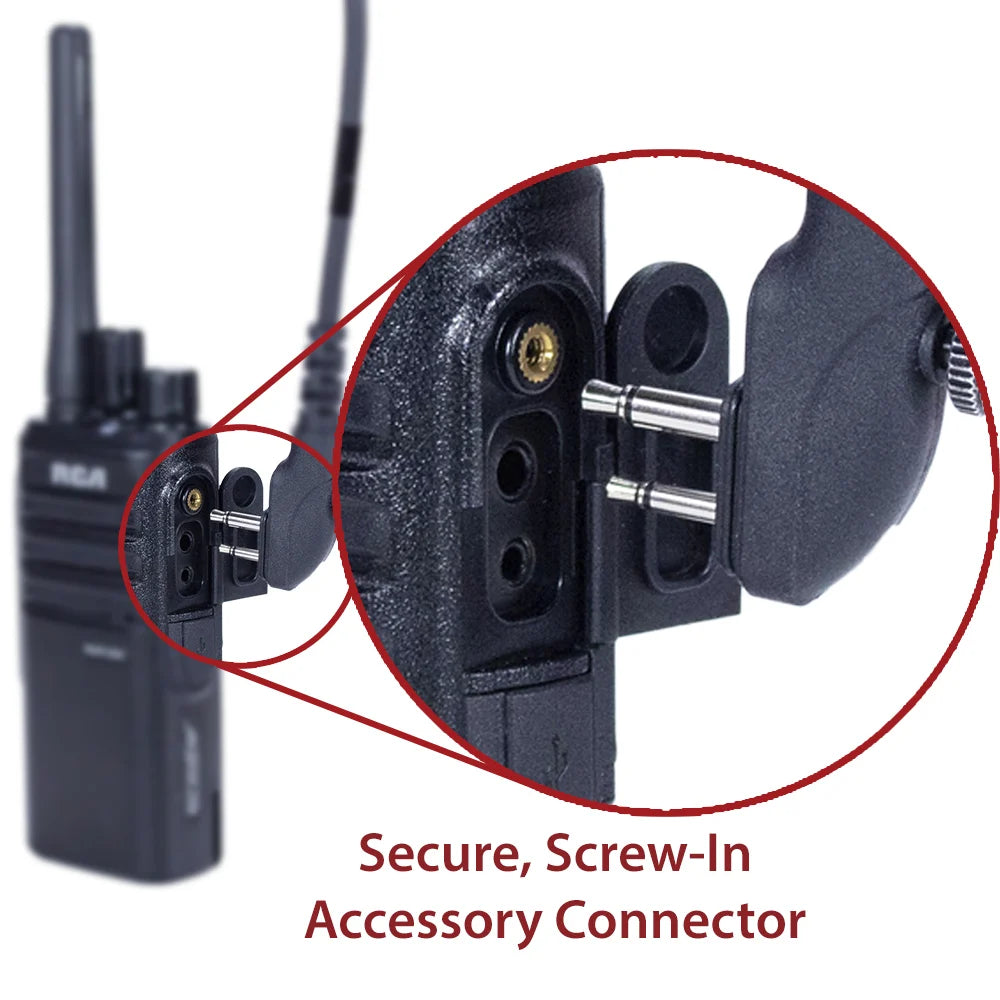 RCA RDR1520 Professional Compact Two-Way Radio with RadioSync™ Makes it Compatible with Motorola