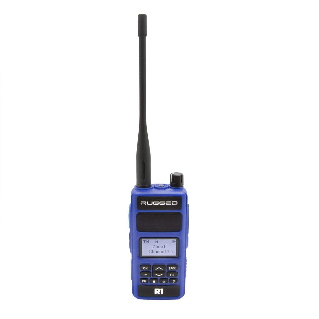 2 PACK - R1 Business Band Digital Analog Handheld Radio - By Rugged Radios