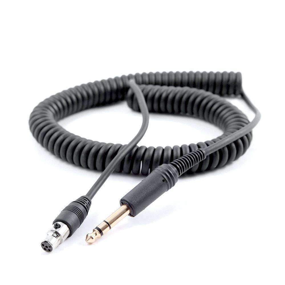 Firetruck Intercom Headset Coil Cord for 1/4" style Jacks