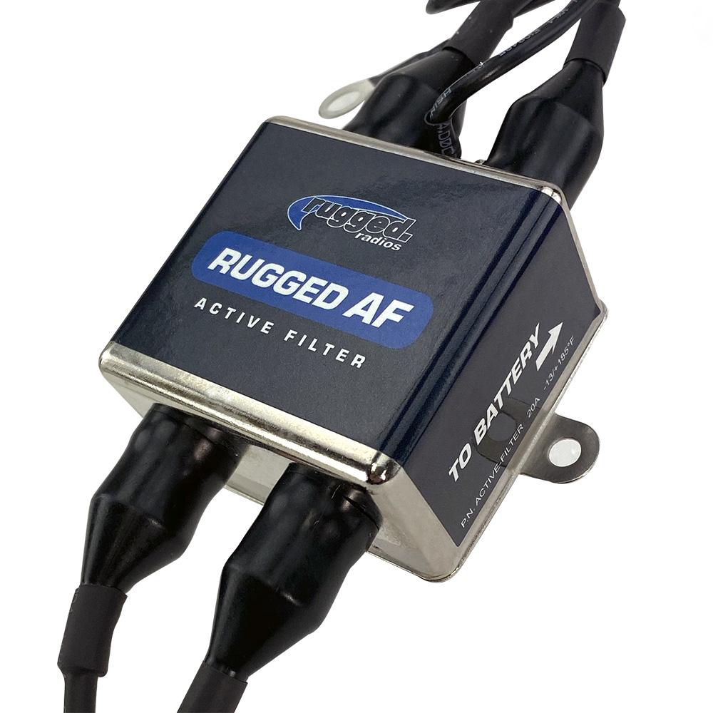 Active Noise Filter for Radio and Intercom Systems - by Rugged Radios
