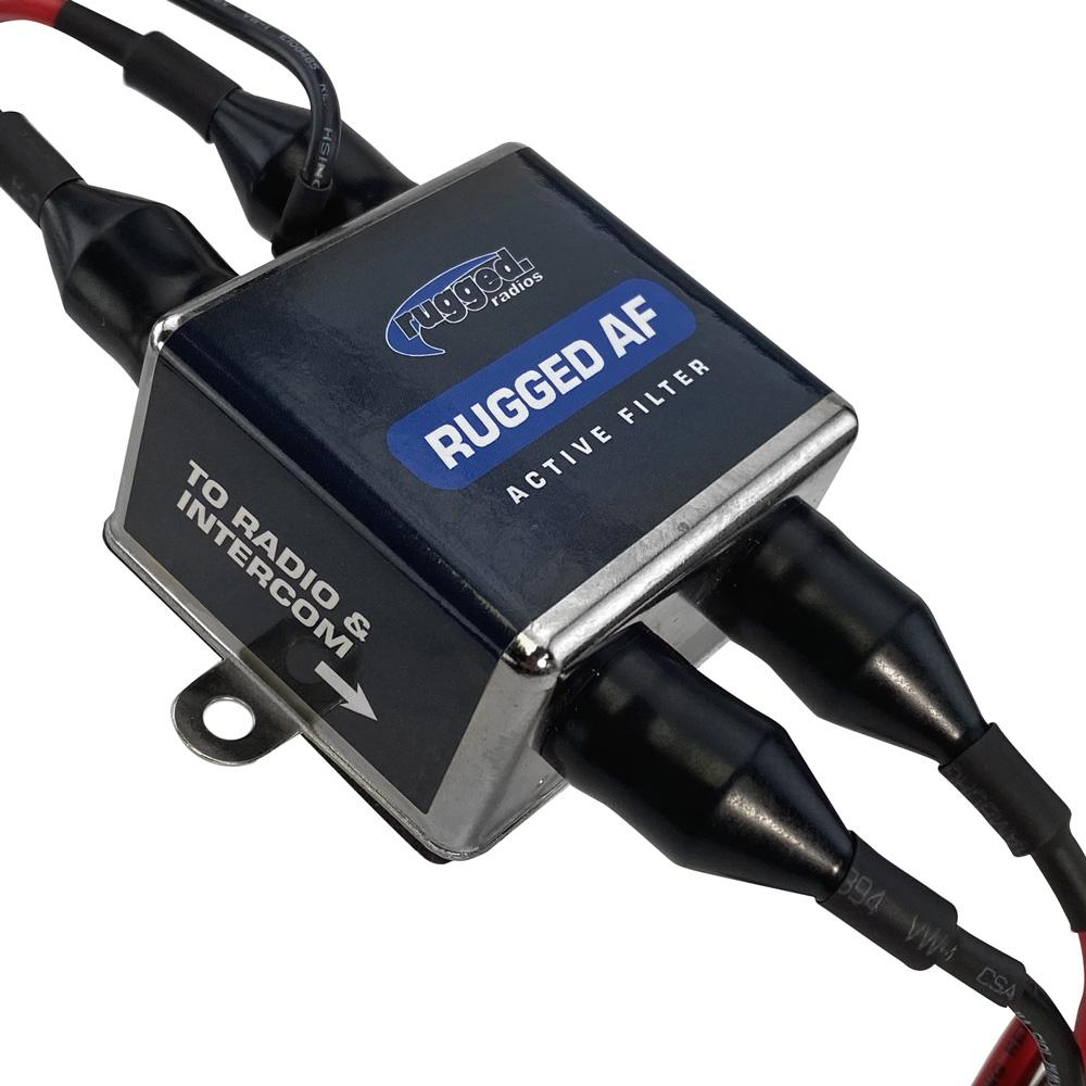 Active Noise Filter for Radio and Intercom Systems - by Rugged Radios