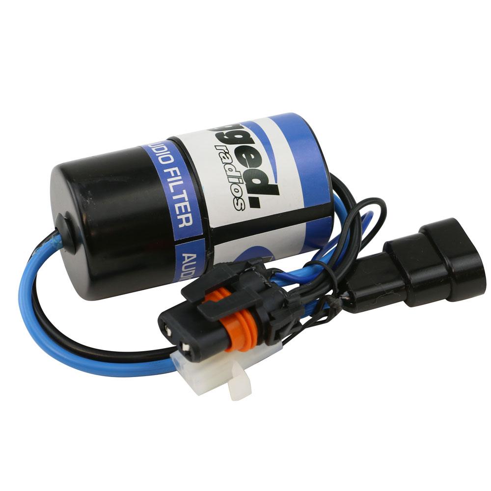 Audio Noise Filter for Radio and Intercom fits M1 , ABM25 , and GMR25 - by Rugged Radios