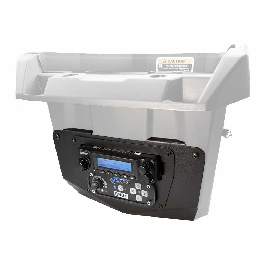 Can-Am Commander and Maverick - Glove Box Mount - 696 PLUS with Business Band Radio