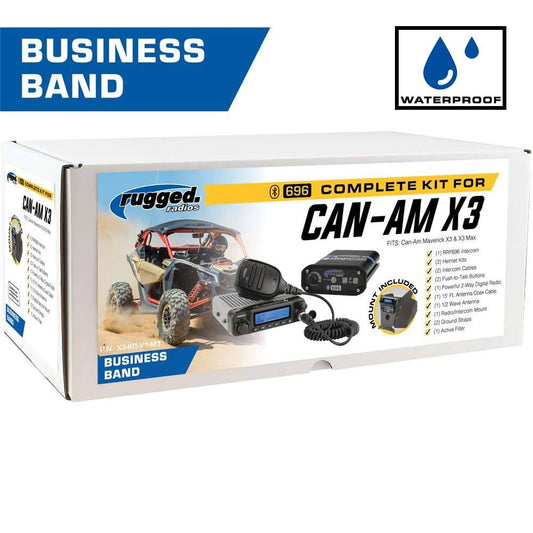 Can-Am X3 - Dash Mount - 696 PLUS with Business Band Radio