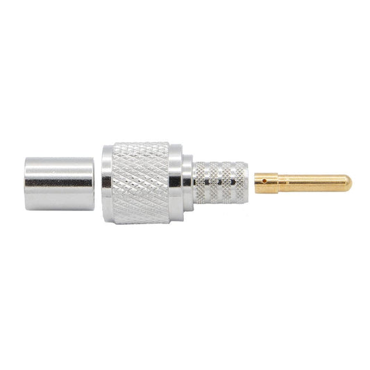 Crimp-on Male PL-259 UHF Connector for Rugged LMR400-UF Cable