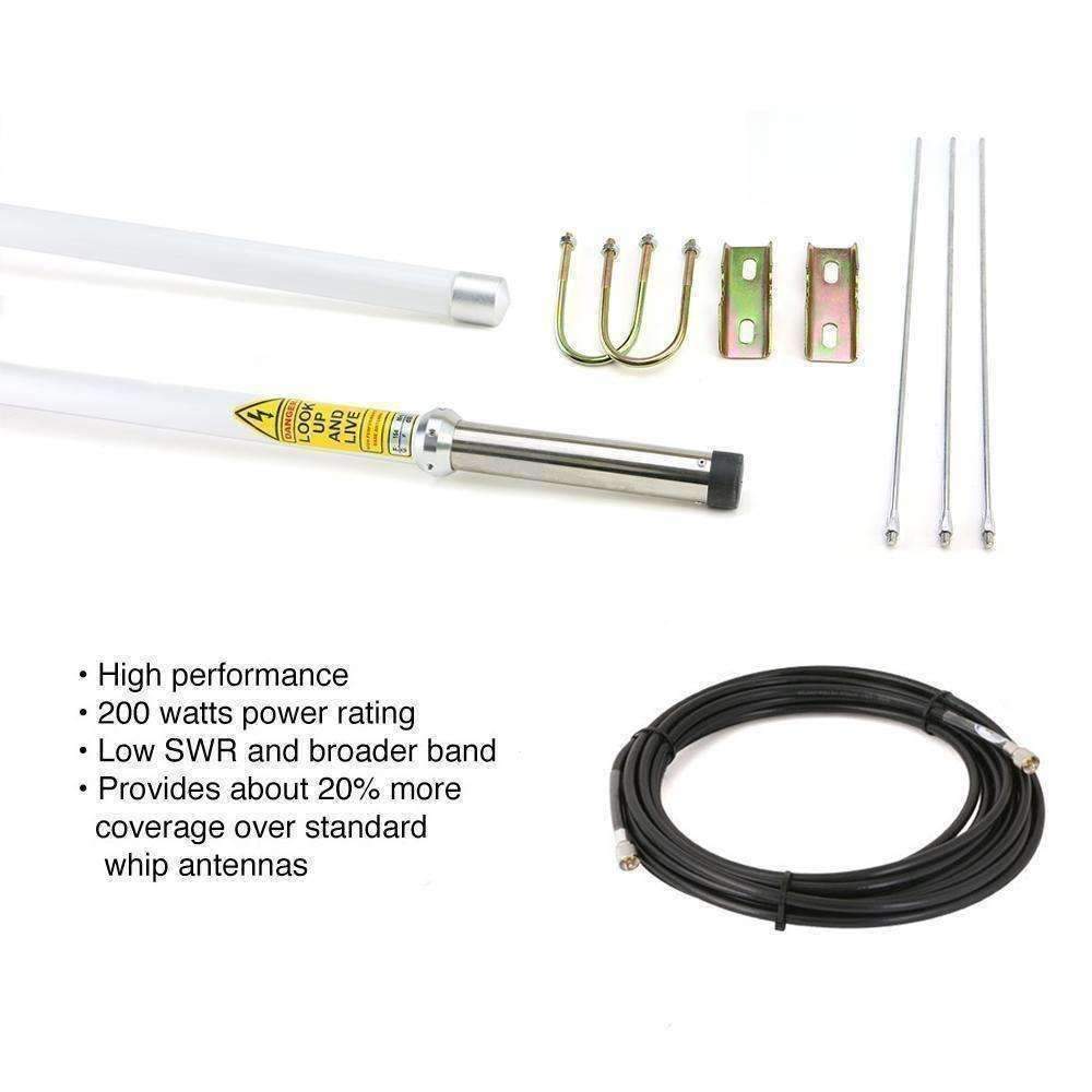 Base Camp - Digital M1 Mobile Radio with Fiberglass Antenna Kit