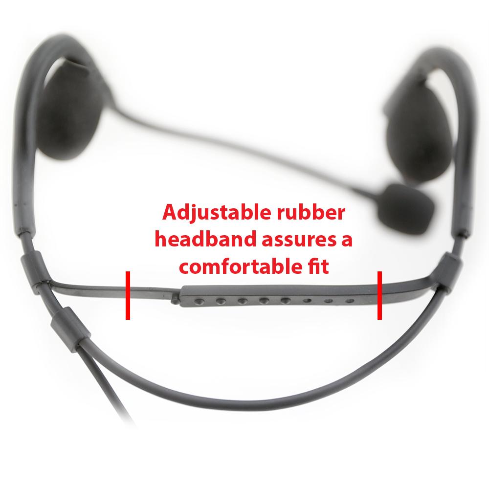H10 Lightweight Headset for Rugged V3 / RH5R Handheld Radio