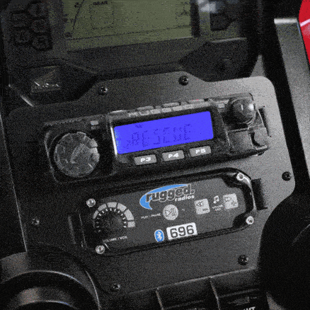 Magnetic Radio Cover for Rugged Radios M1, RM45, GMR45 & RM60 Mobile Radios