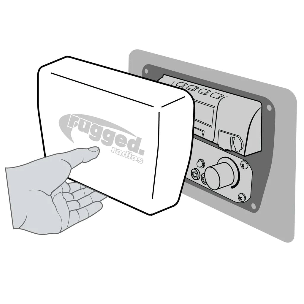 Magnetic Radio & Intercom Cover for Rugged Radios Multi Mount Insert
