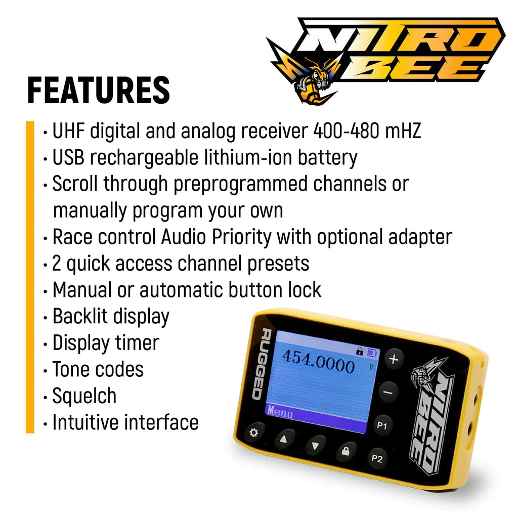 Nitro Bee Xtreme UHF Race Receiver