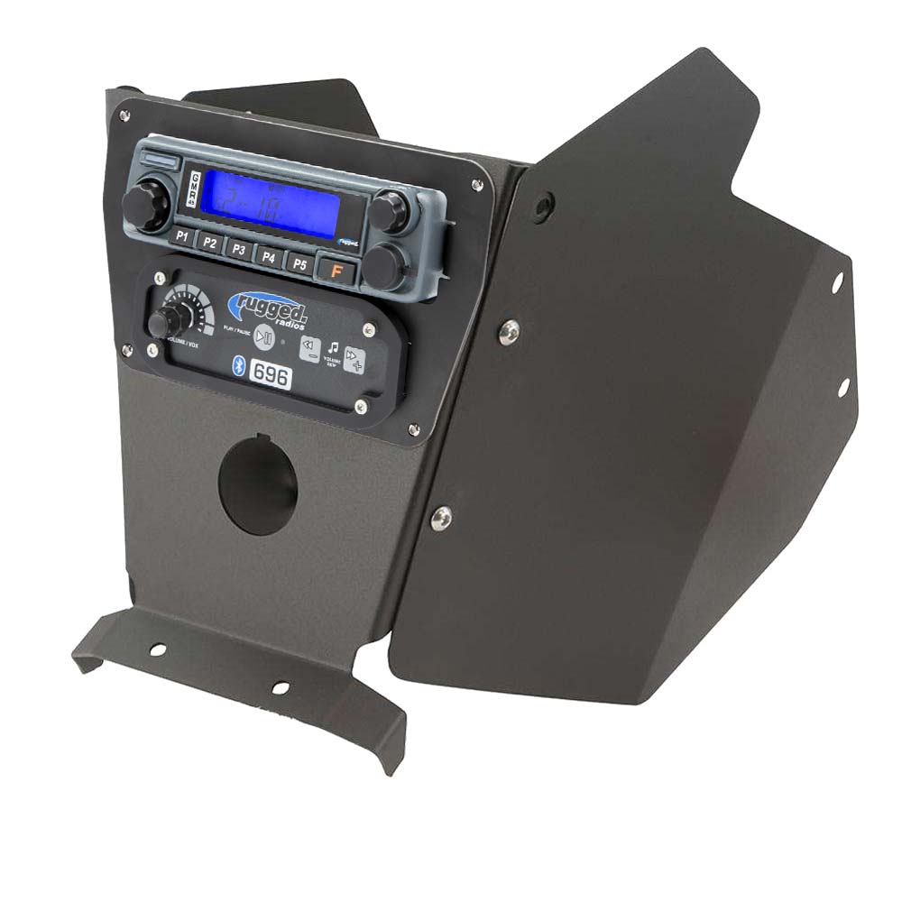 POWERHOUSE 45-Watt GMRS Radio - Can-Am X3 Complete UTV Communication Kit with Dash Mount