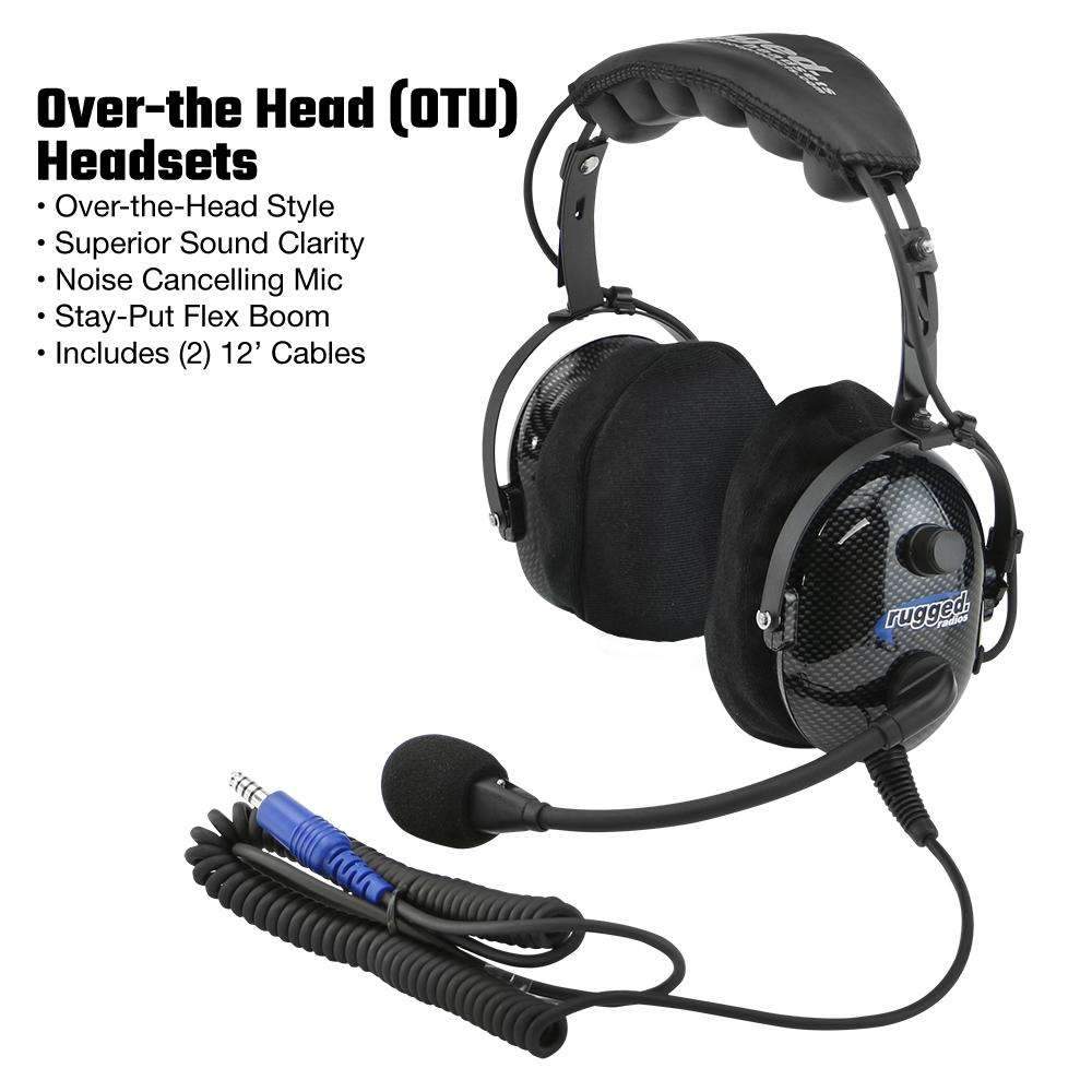 POWERHOUSE 45-Watt GMRS Radio - Polaris RZR Pro XP - Pro R Complete UTV Communication Intercom Kit
