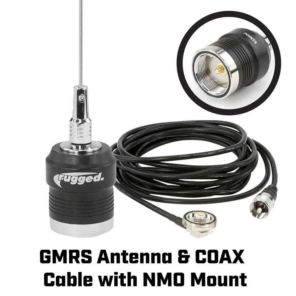 Can-Am Commander and Maverick - Glove Box Mount - 696 PLUS with 45 Watt GMRS Radio
