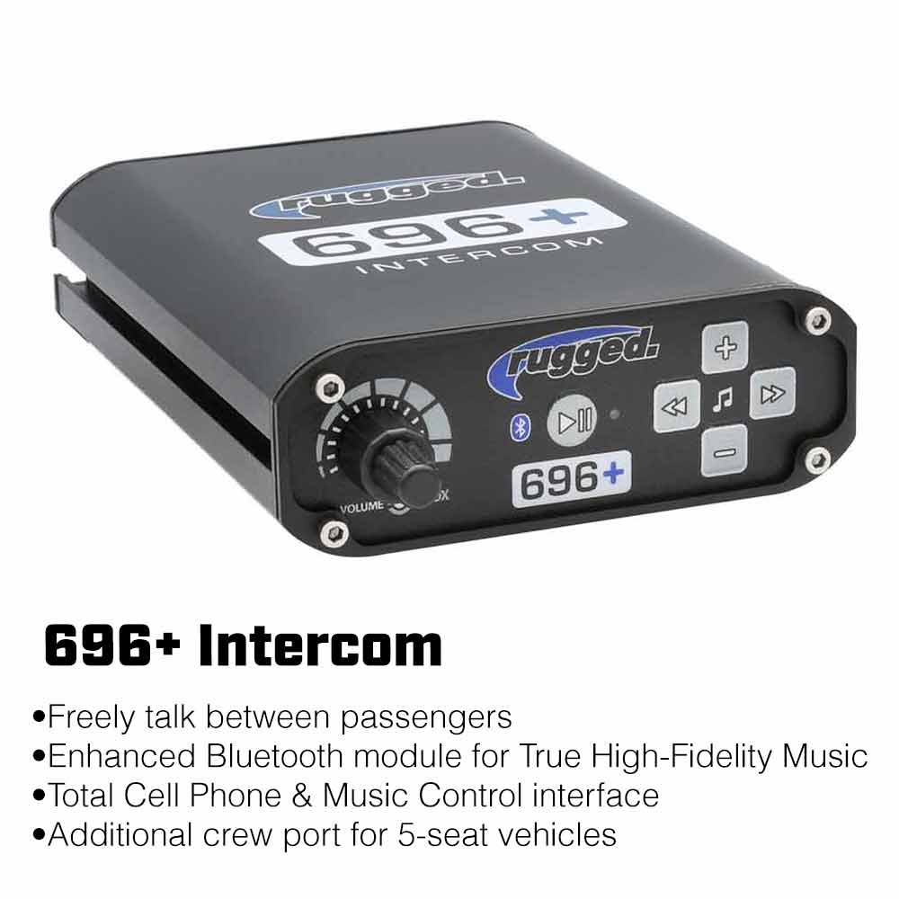 Can-Am Commander and Maverick - Glove Box Mount - 696 PLUS with 45 Watt GMRS Radio