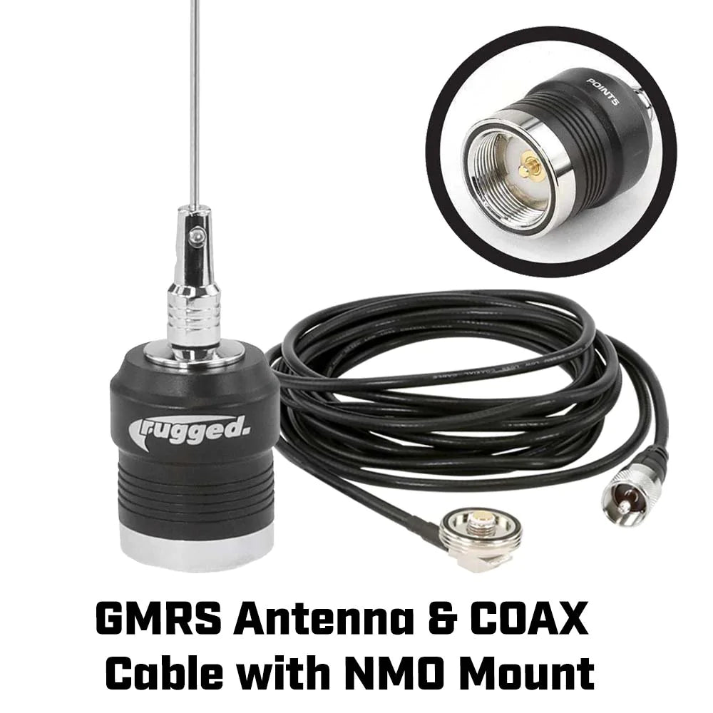 Polaris General - Dash Mount - STX STEREO with 45 Watt GMRS Radio