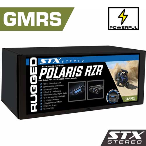 Polaris XP1 - Dash Mount - STX STEREO with 45 Watt GMRS Radio