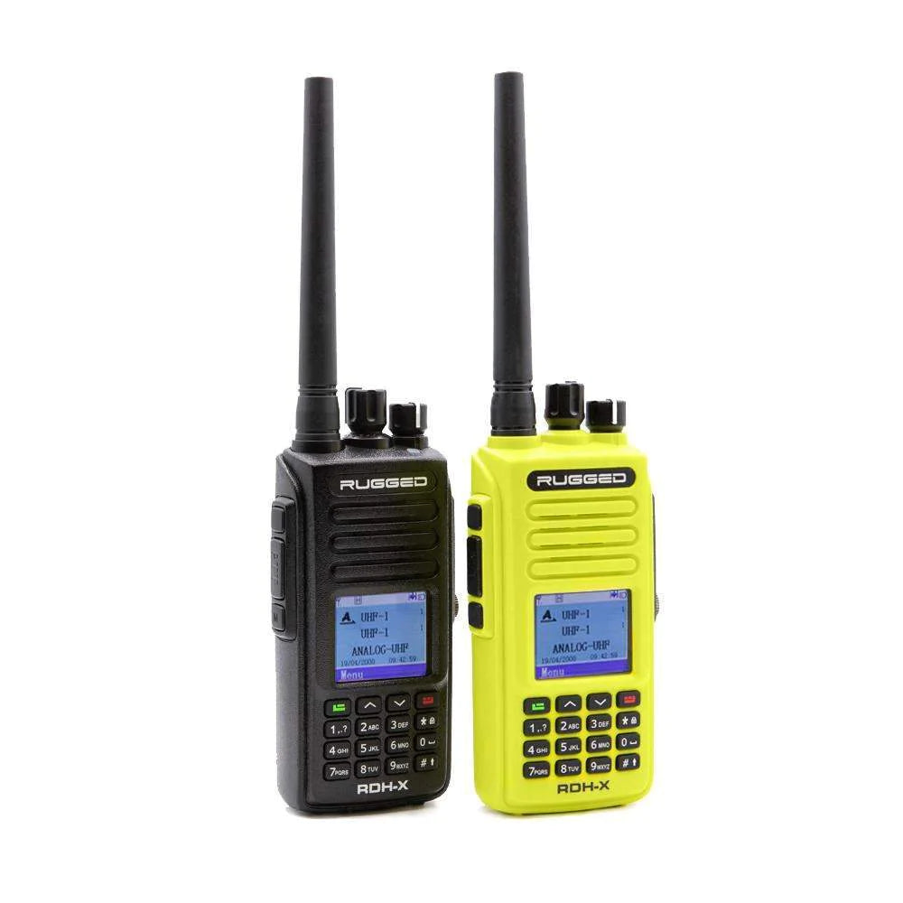 Rugged RDH-X Waterproof Business Band Handheld - Digital and Analog