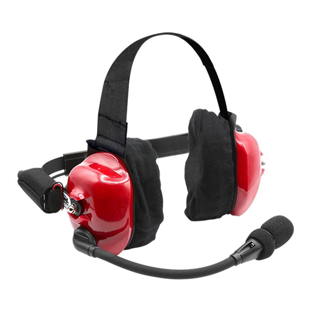 PAIR - H80 Track Talk Linkable Intercom Headsets - Bring The Conversation To The Circle Track NASCAR Event