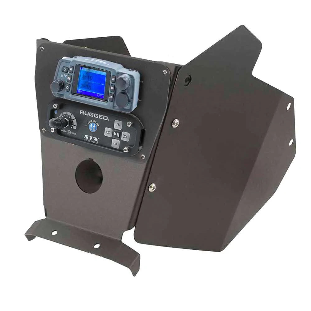 Can-Am X3 - Dash Mount - STX STEREO with Waterproof 25 Watt GMRS Radio