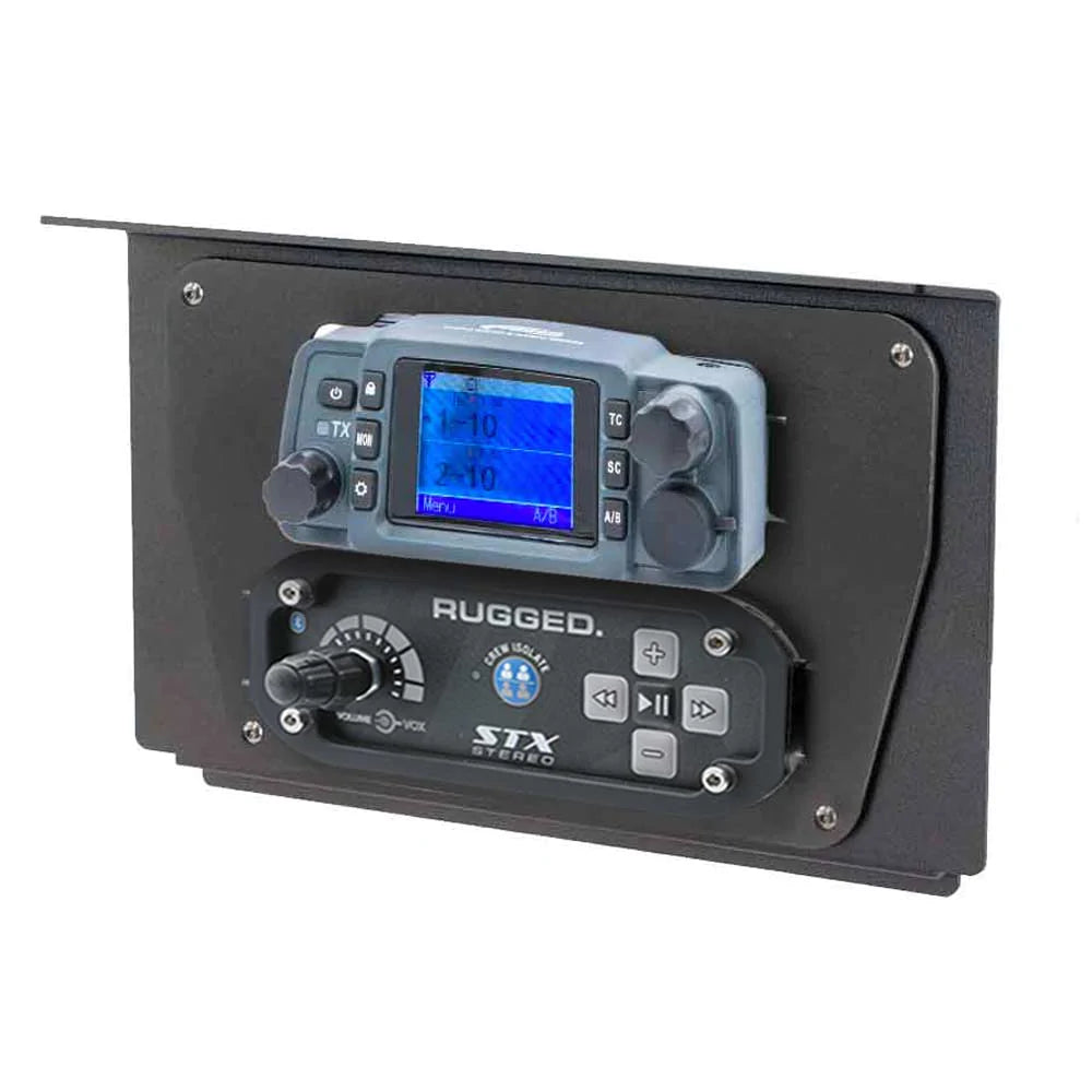 Polaris XP1 - Dash Mount - STX STEREO with Waterproof 25 Watt GMRS Radio