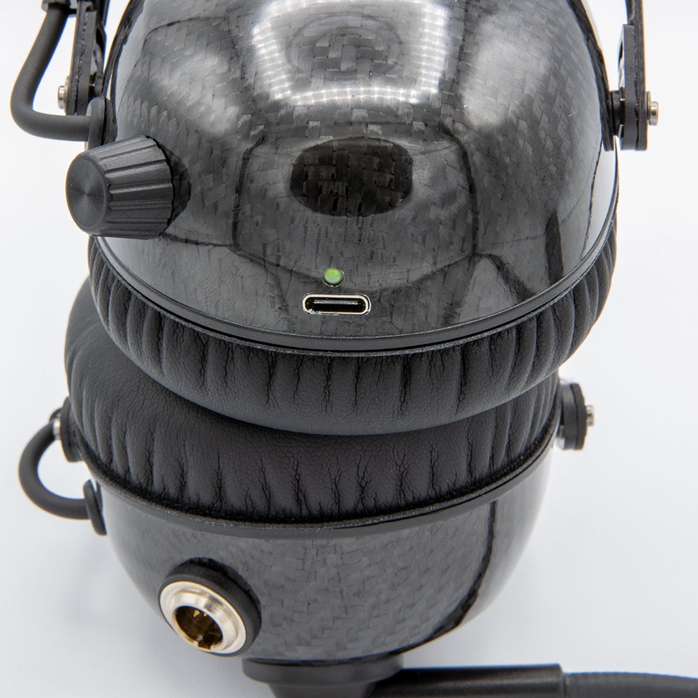 AlphaBass Intercom Headset with OFFROAD 4C wired Cable