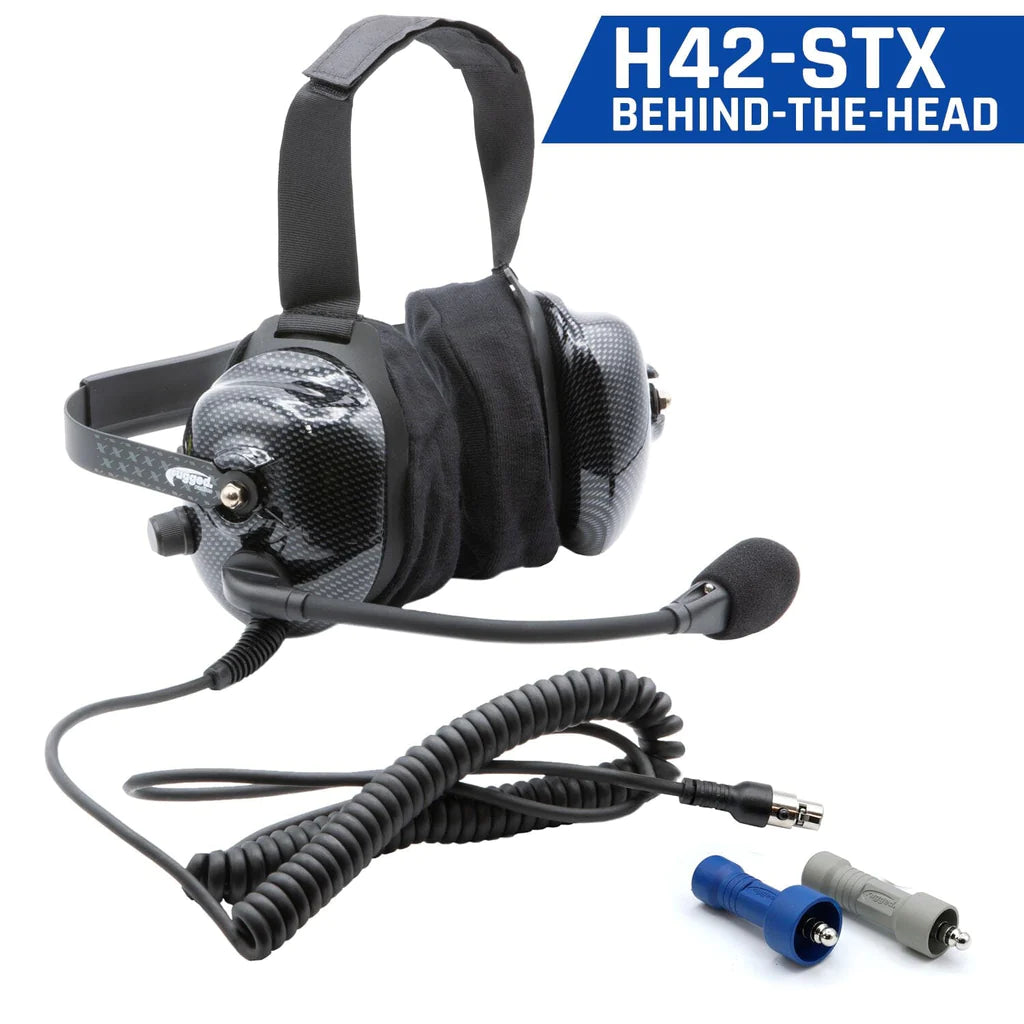 ULTIMATE HEADSET for STEREO and OFFROAD Intercoms - Over The Head or Behind The Head