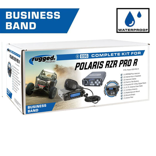 Polaris PRO/R- Turbo R - Pro XP - Dash Mount - 696 PLUS with Business Band Radio