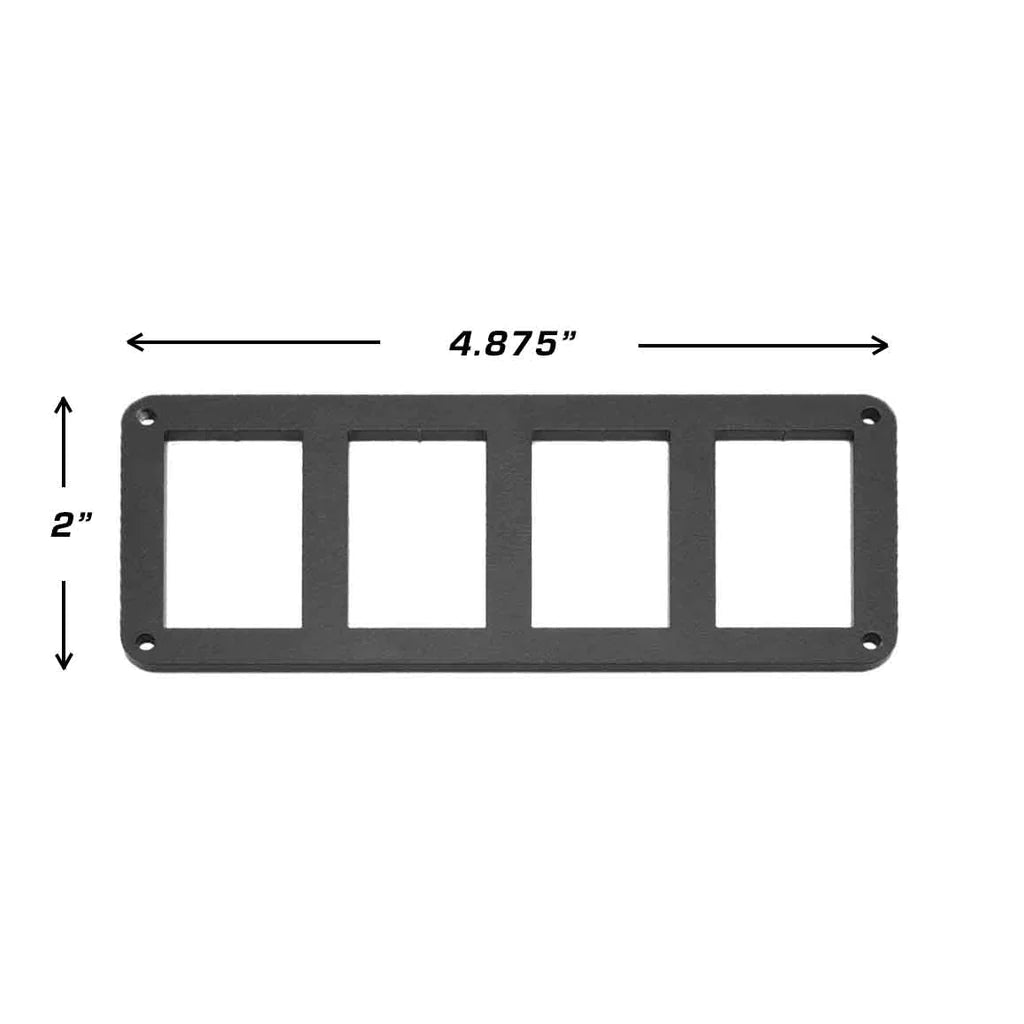 Rocker Switch Panel Bezel for OBS Ford Bronco, F150, and F250 Dash