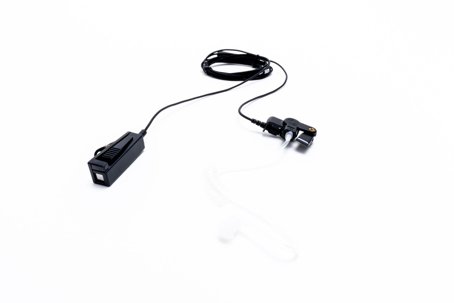 Chrome Series 2-Wire Surveillance Kit for Two-Way Radio with Alternate Style Push-to-Talk (PTT) / Mic Switch