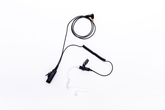 Platinum Series 1-Wire Surveillance Kit for Two-Way Radio with Quick Disconnect Acoustic Tube