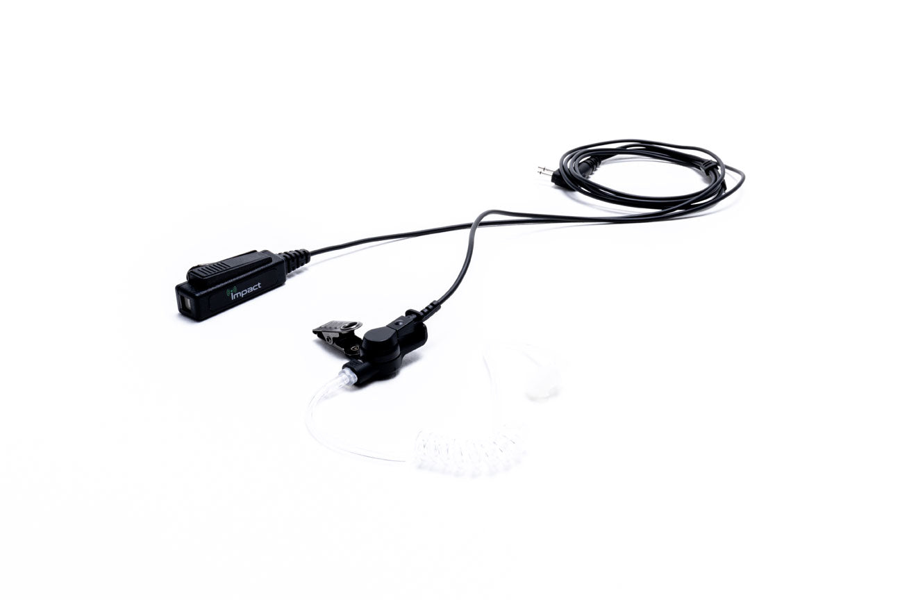 Platinum Series 2-Wire Surveillance Kit for Two-Way Radio with Quick Disconnect Acoustic Tube