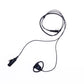 Platinum Series 2-Wire Surveillance Kit for Two-Way Radio with Adjustable D-Shaped Ear Hanger